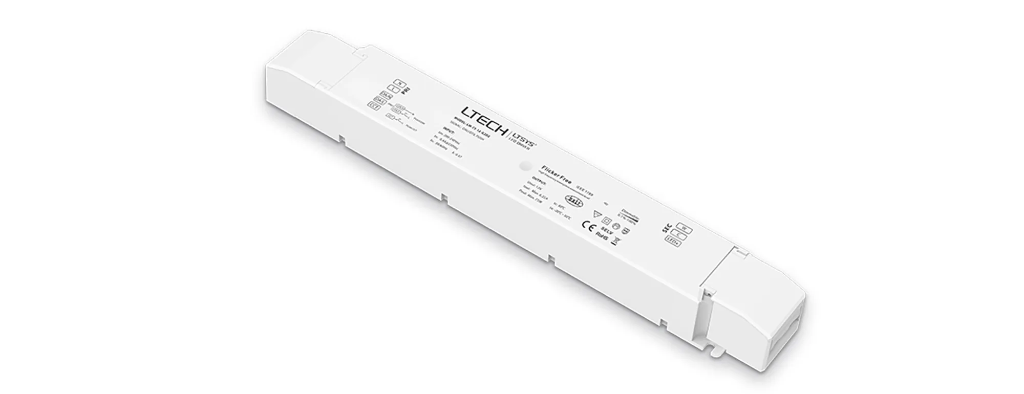 0-10V/1-10V/10V PWM/RX/Push DIM/CT, 0-100% Dim, CV 100W 24Vdc 4.17A, 200-240Vac,IP20, 5yrs Warranty.